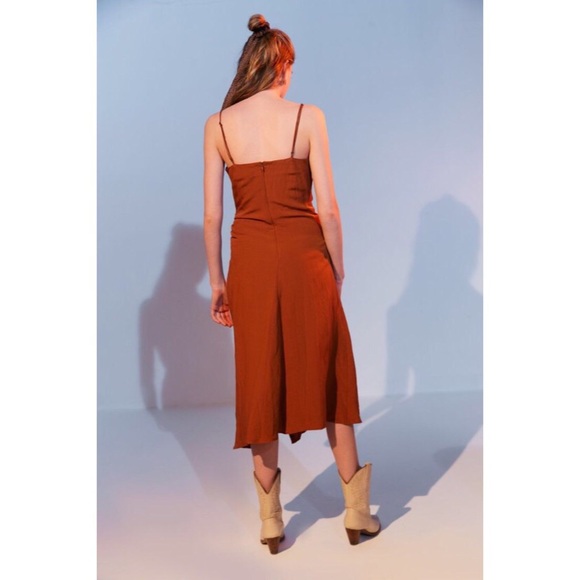 Third Form Picasso Cinched Slip MIDI Dress - Picture 3 of 4